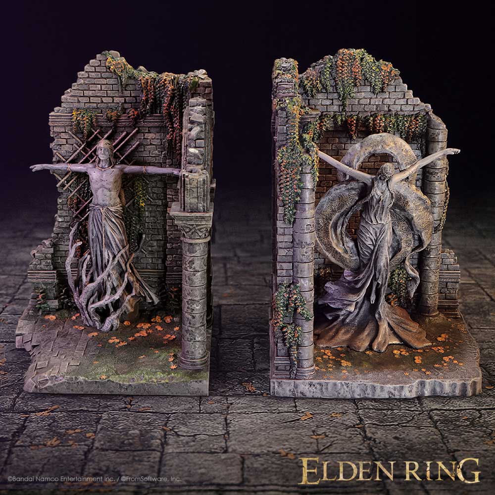 Elden Ring Radagon and Queen Marika Bookends