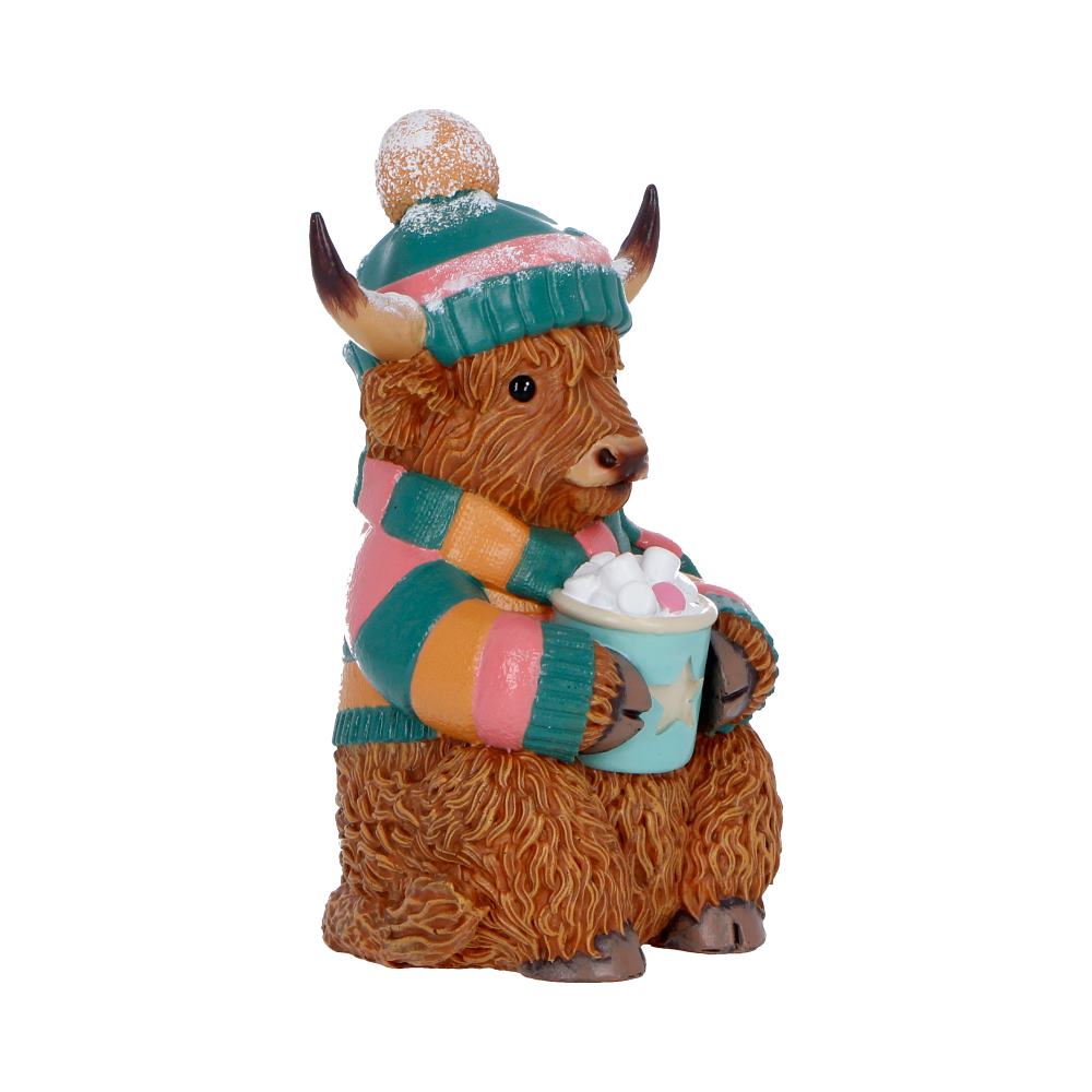 Winter Highland Cow Hot Cocoa