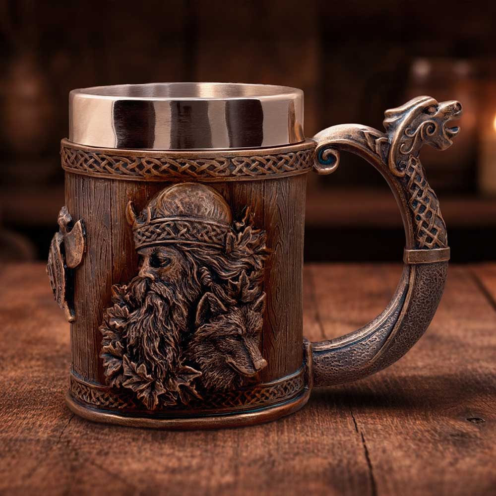 Til Valhalla Tankard (Small)