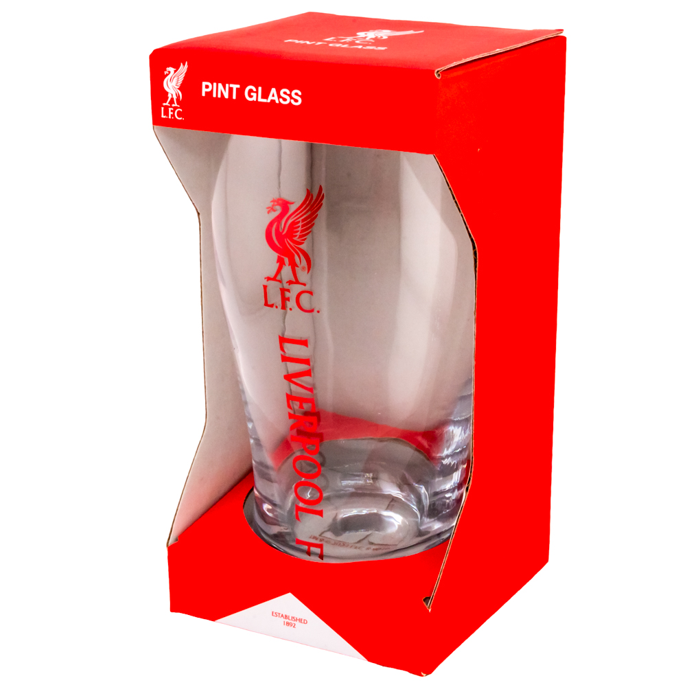 Liverpool FC Tulip Pint Glass