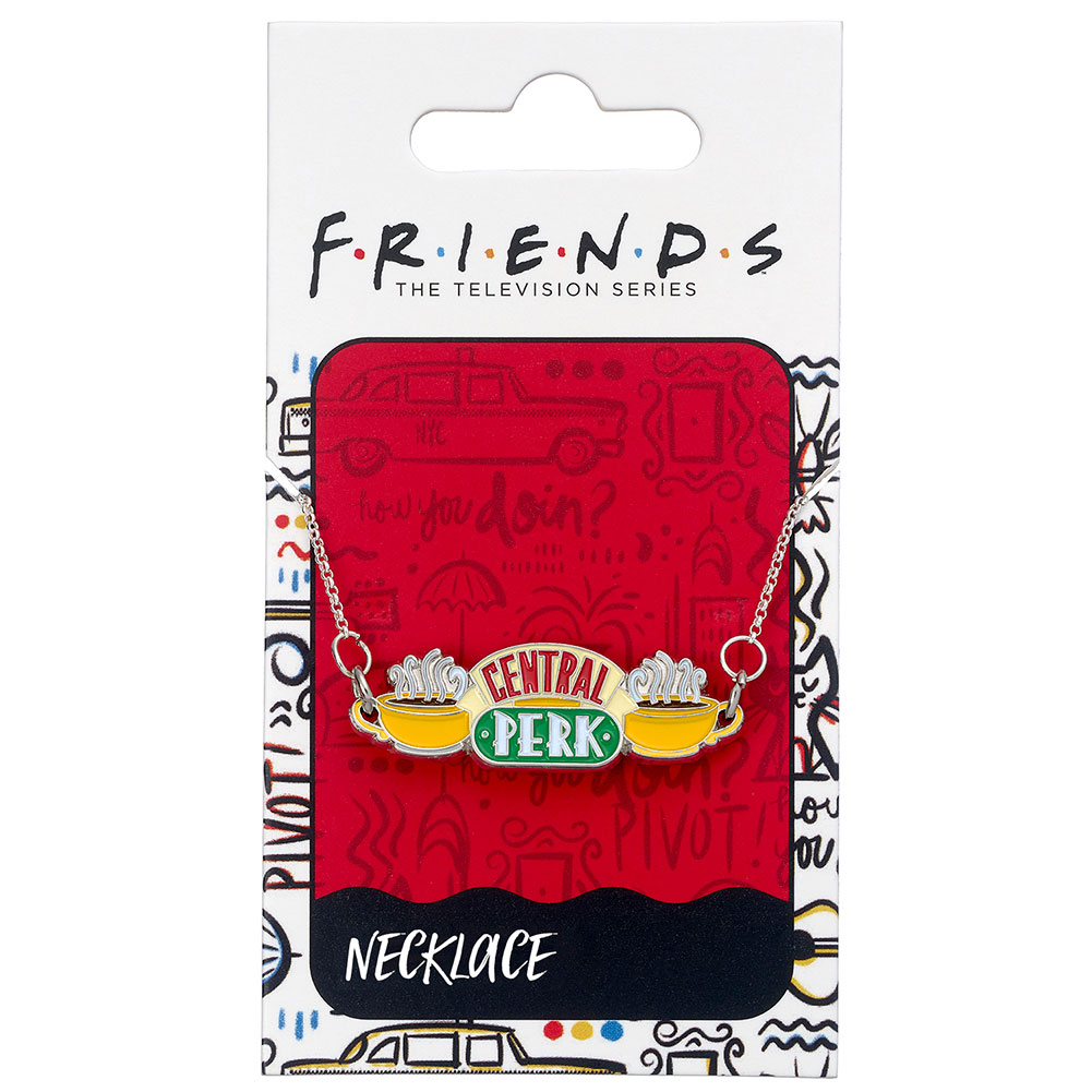 Friends Silver Plated Central Perk Necklace