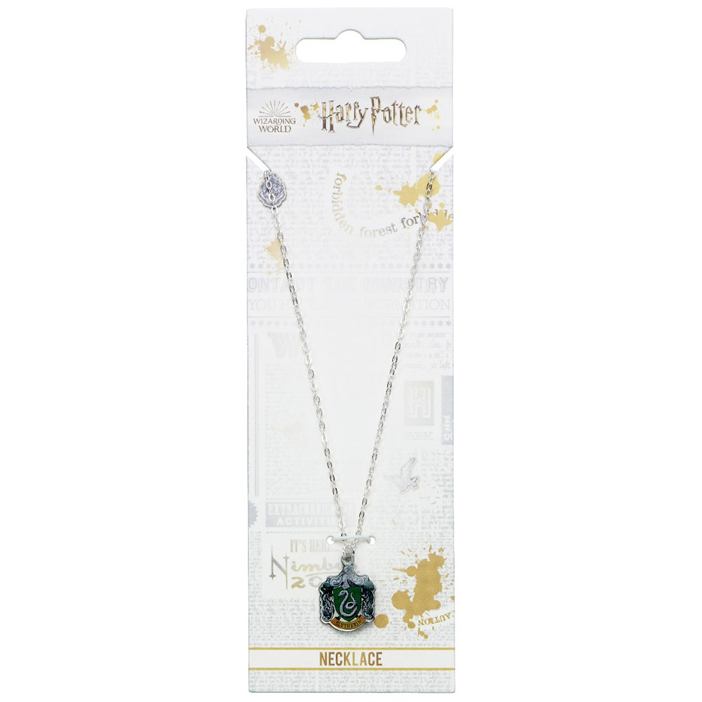 Harry Potter Silver Plated Slytherin Necklace