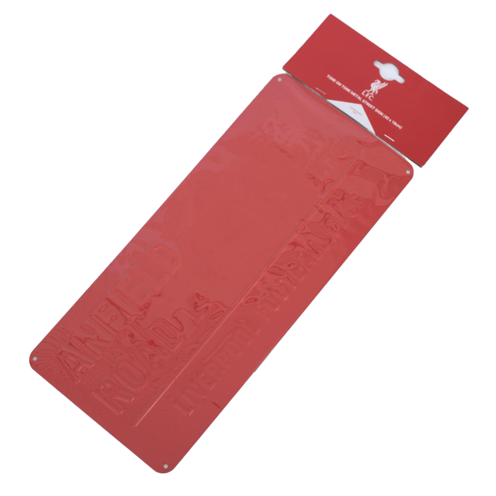 Liverpool FC Red Street Sign
