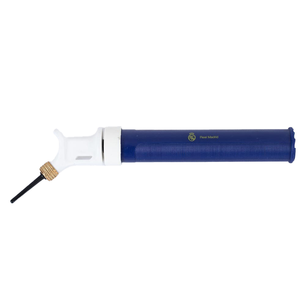 Real Madrid CF Blue Dual Action Football Pump