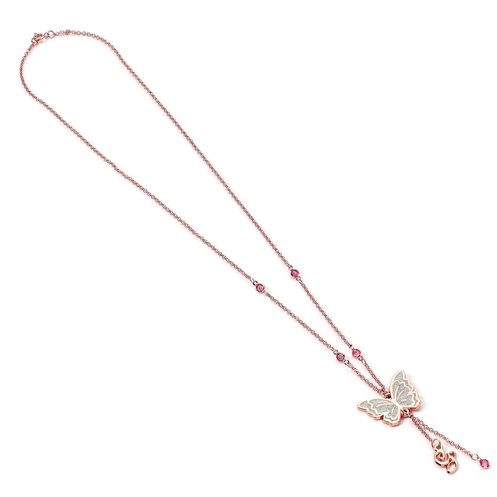 Wicked Rose Gold Glinda Butterfly Necklace