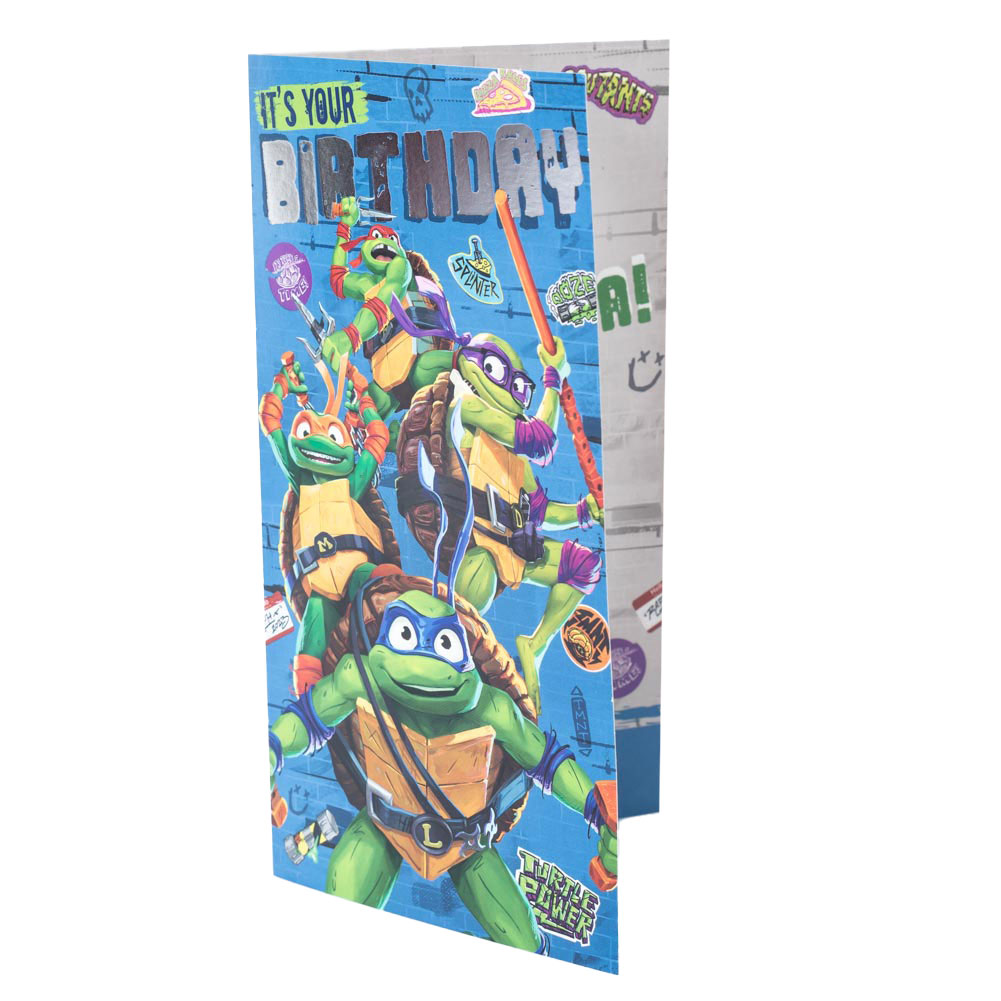 Teenage Mutant Ninja Turtles Birthday Card