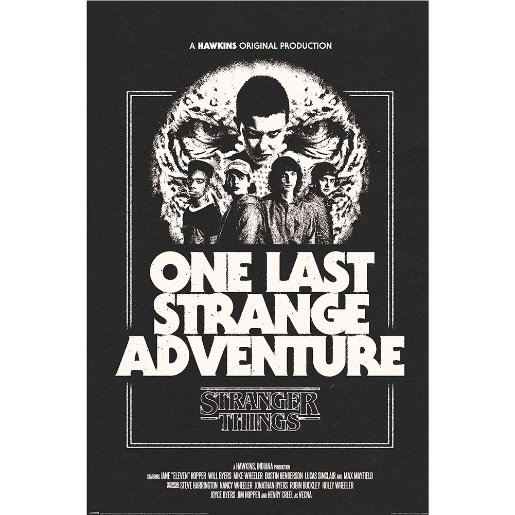 Stranger Things 5 Poster One Last Adventure 48