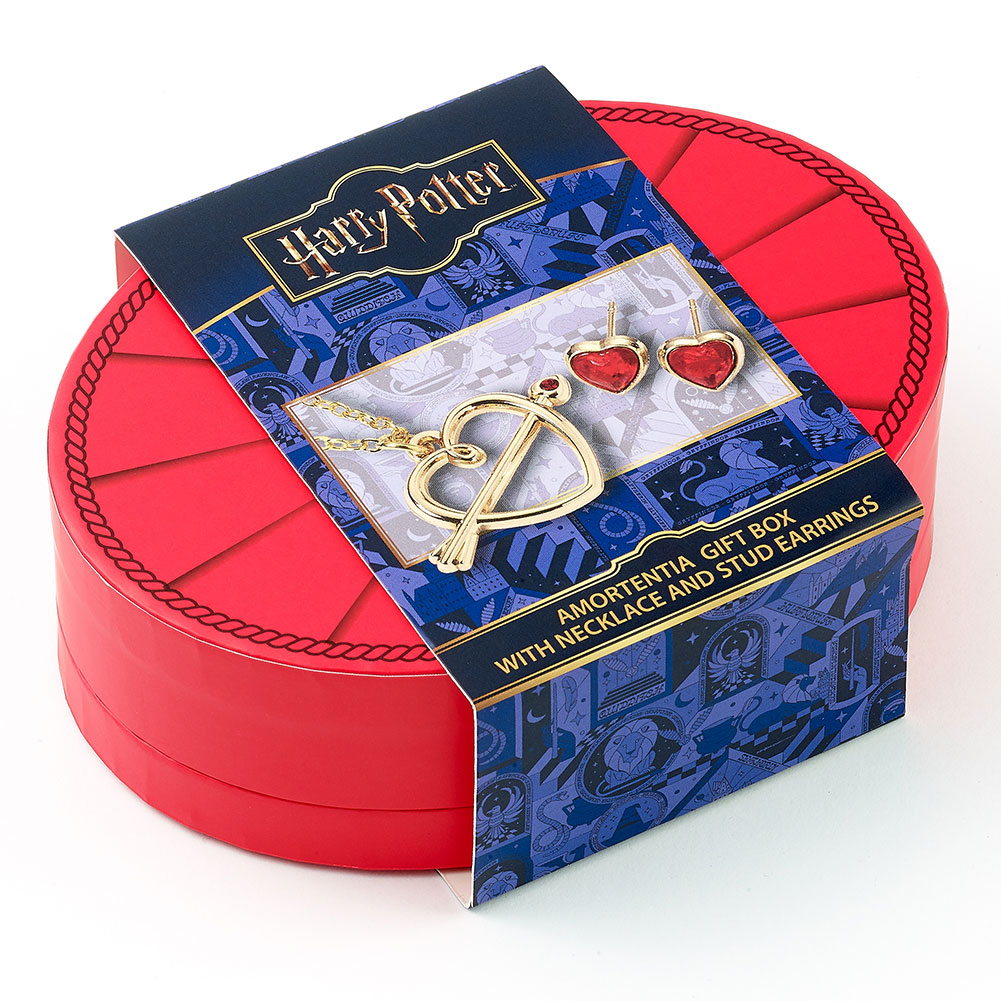 Harry Potter Amortentia Necklace & Earrings Gift Box