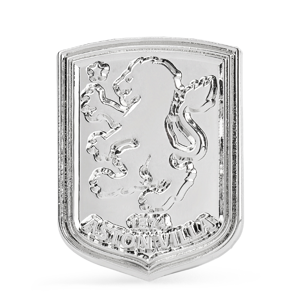 Aston Villa FC Silver Plated Formed Cufflinks