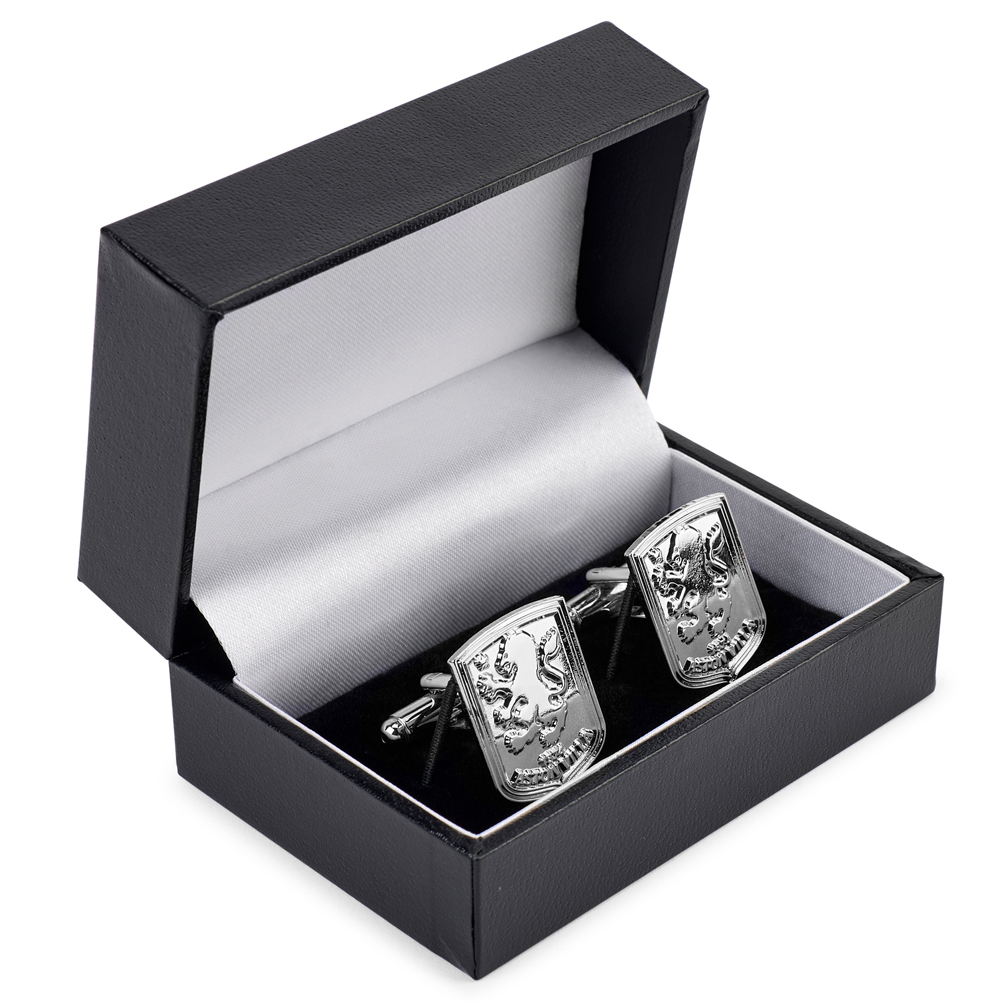 Aston Villa FC Silver Plated Formed Cufflinks