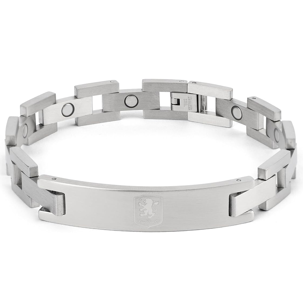 Aston Villa FC Stainless Steel Bracelet